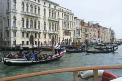 The canals of Venice