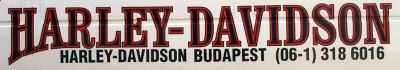 Harley Davidson Budabest