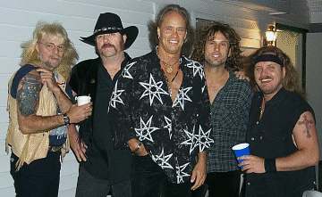 Danny with Skynyrd